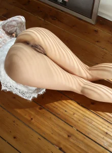 Hot hairy pussy brunette goddess Russo in white lingerie makes her nipples erected